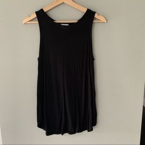 Plain Black Tank Top